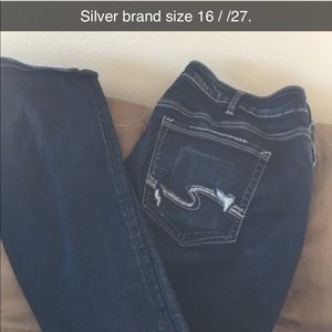 Silver brand women’s jeans